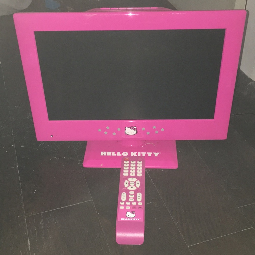 Hello kitty flat screen tv